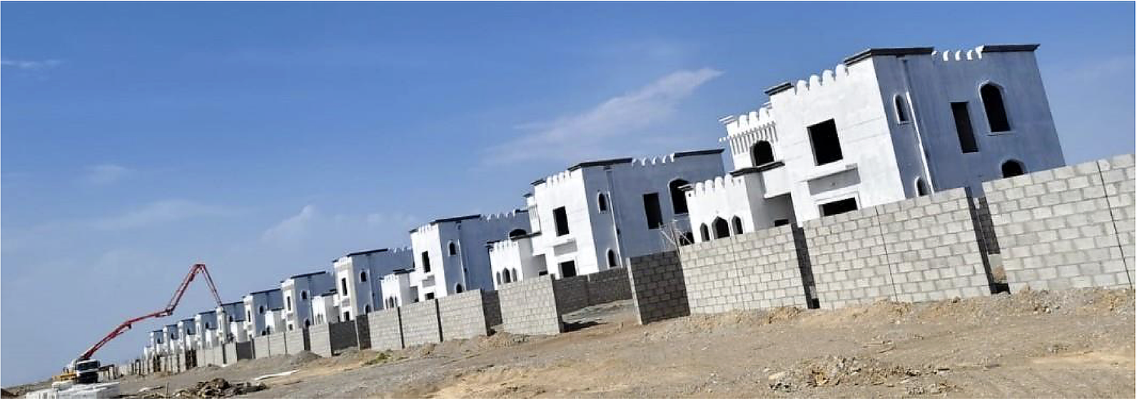 Villa construction project